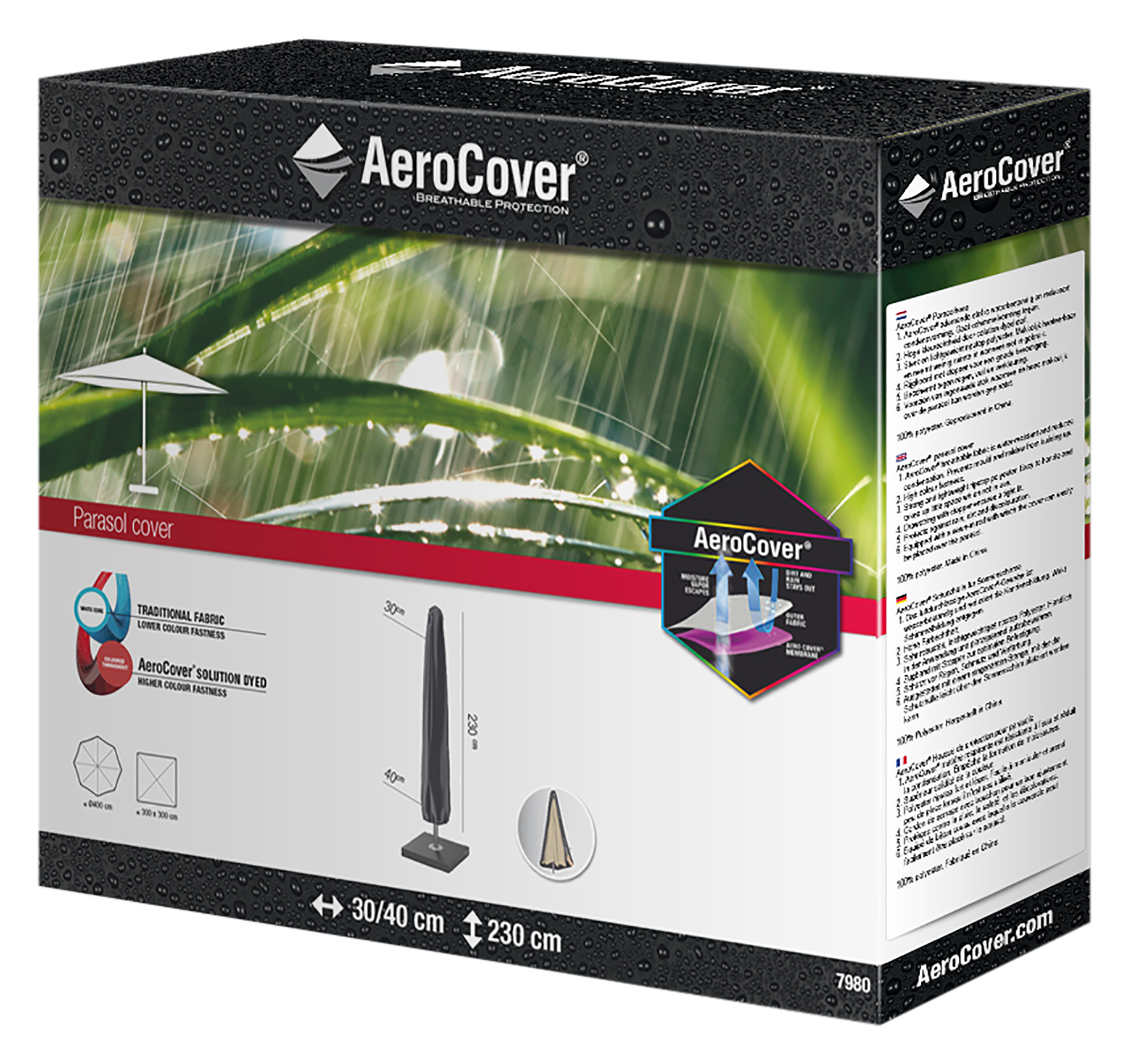 Schutzhülle Schirm 230x30/40cm