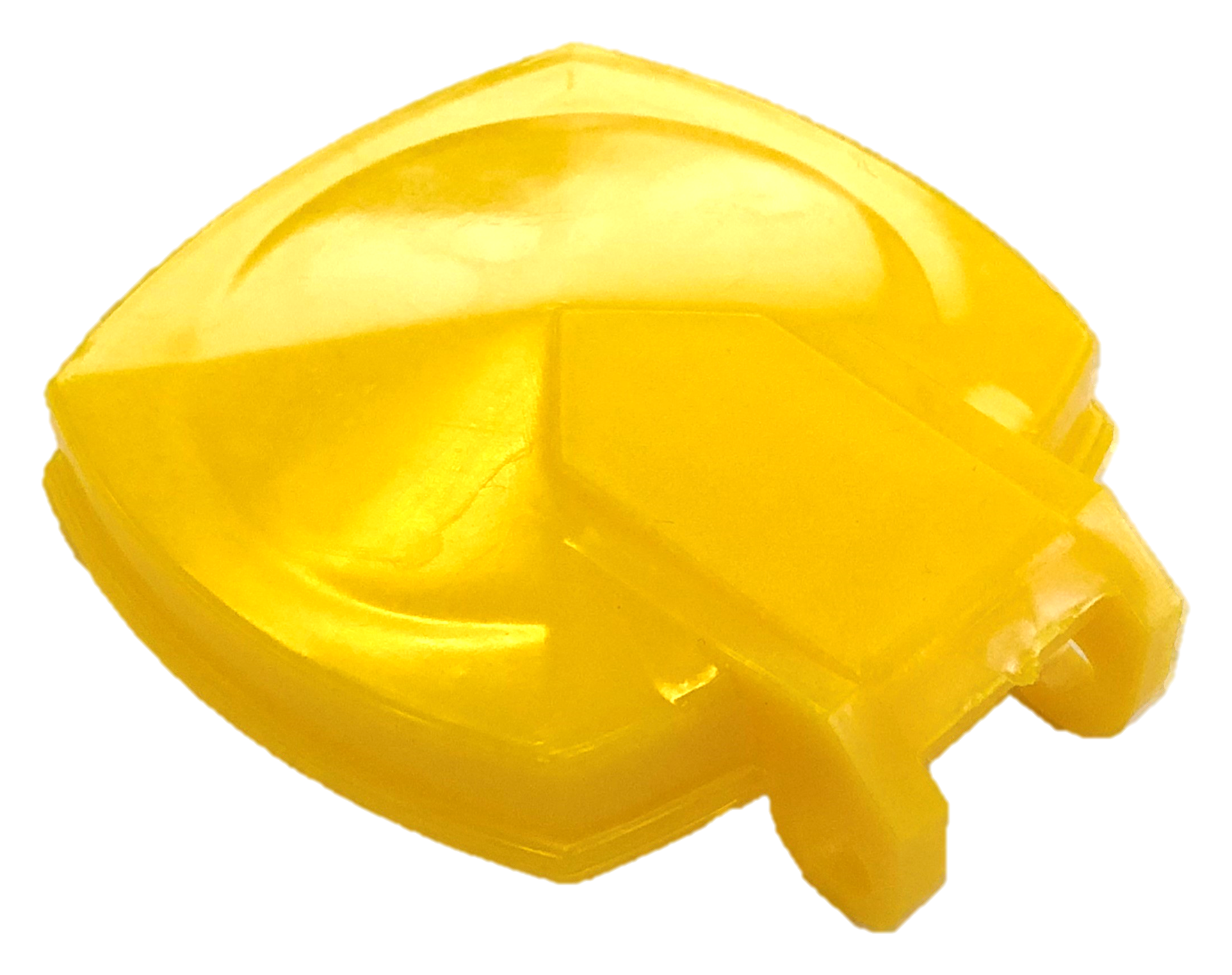 Plastikdeckel Bodenhülse gelb