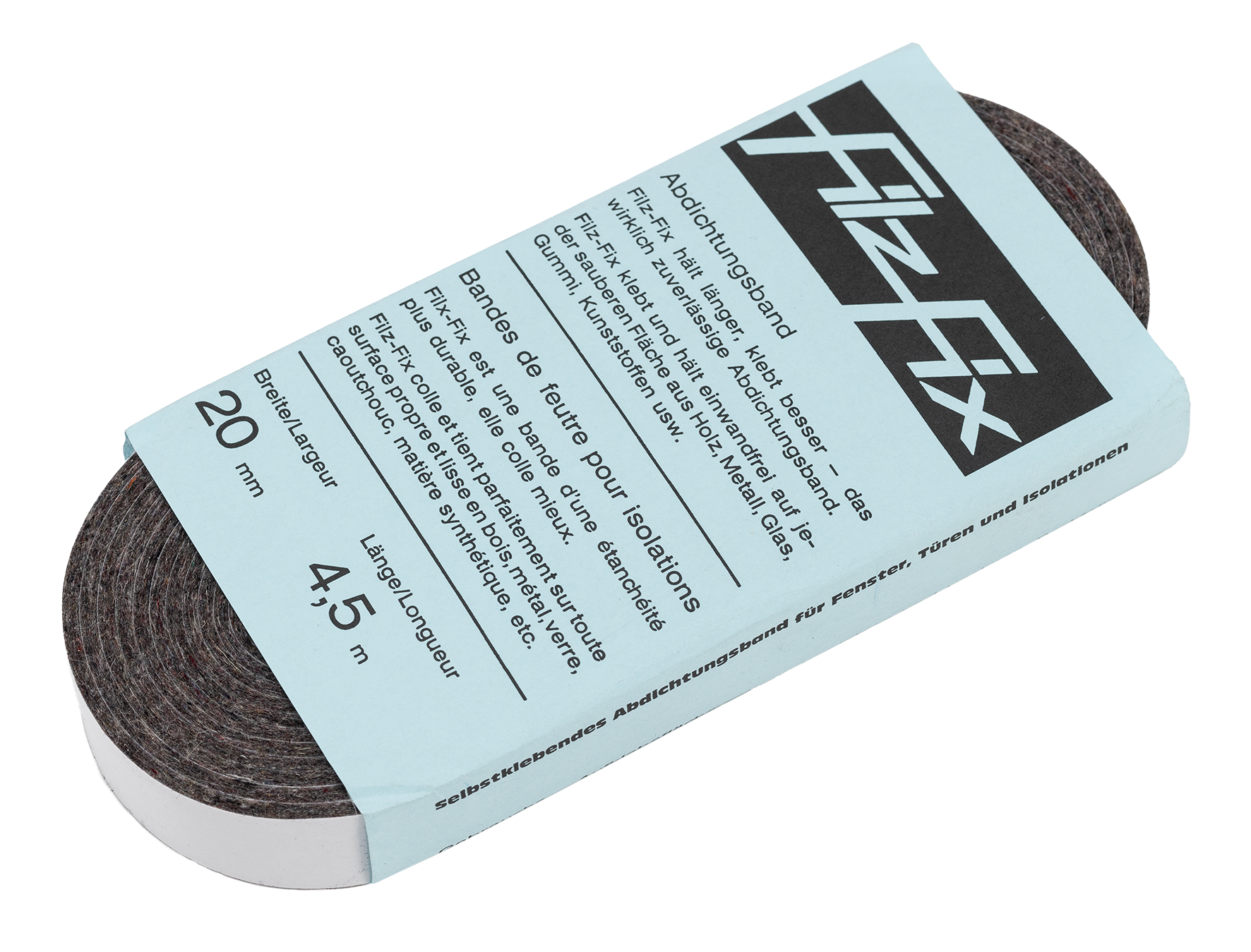 Dichtungsstreifen FilzFix 20x2
