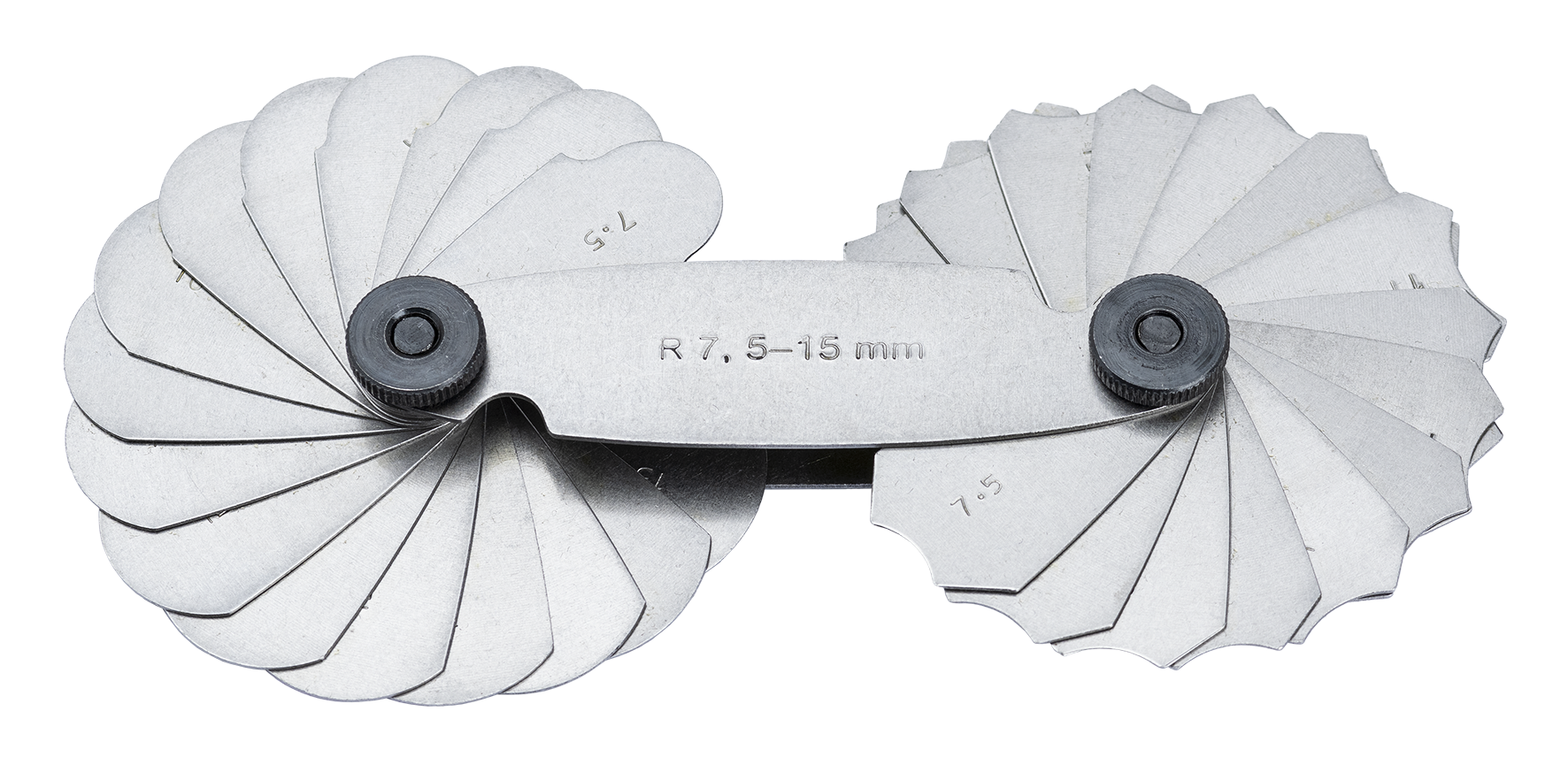 Radienschablone 7.5-15.0