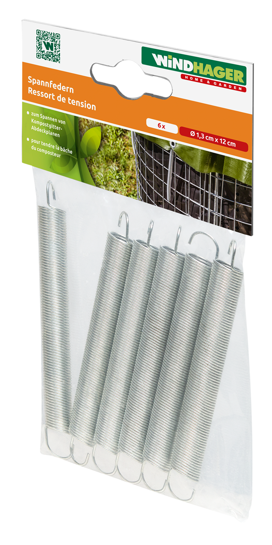 Spannfedern ø 1.3cm 6Stk.