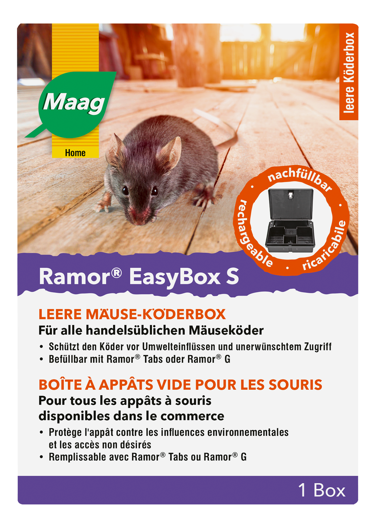 Mausefalle Ramor Easy Box S