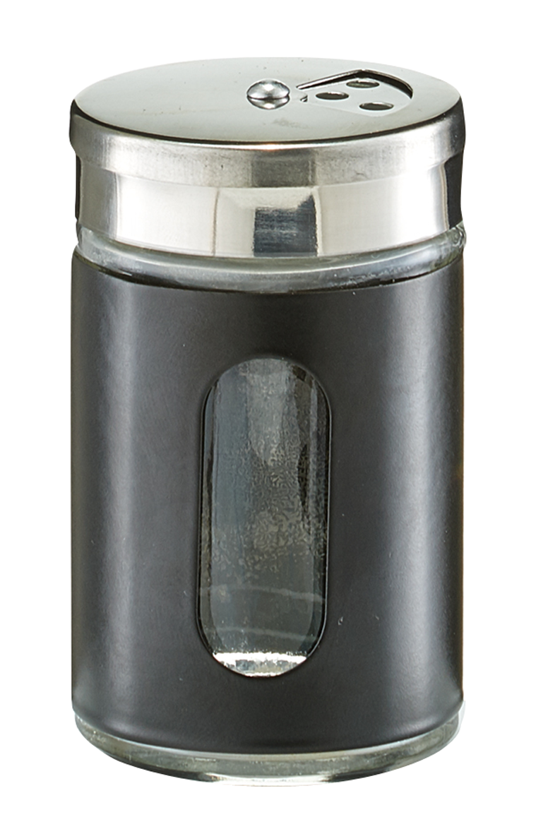 Gewürzstreuer schwarz ø5x8.5