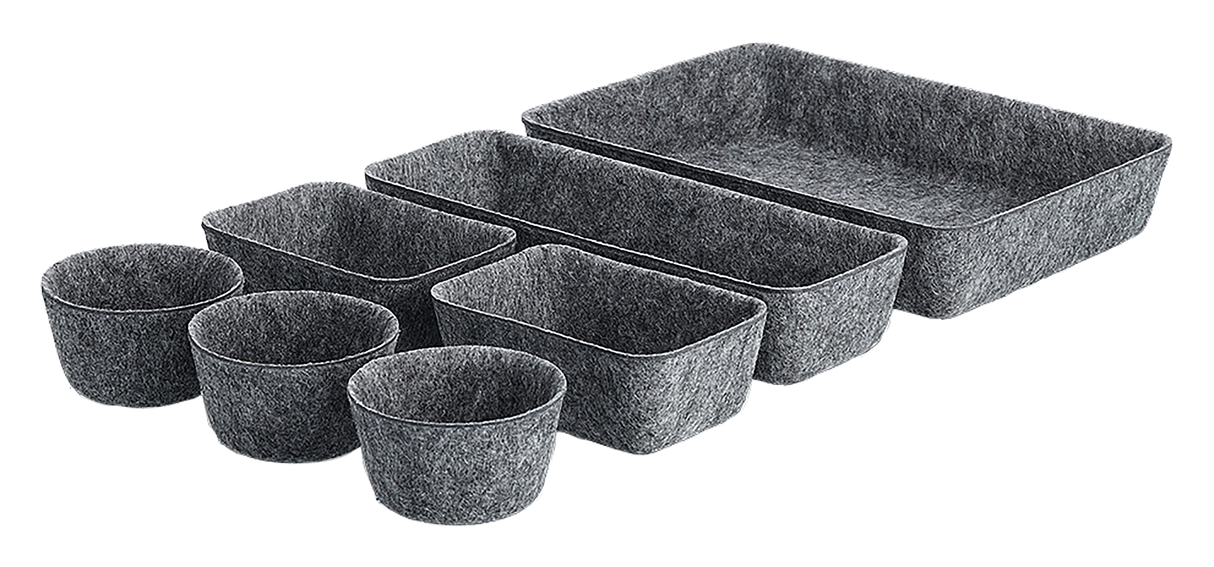 Organizer Filz 7-teilig