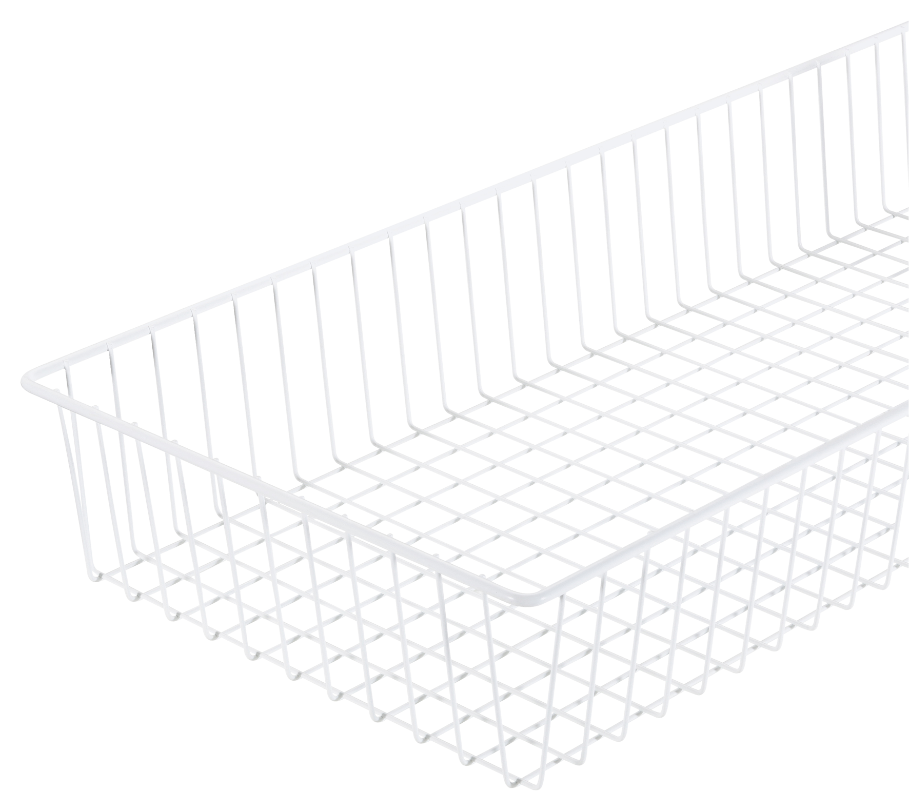 Drahtkorb 800x350x120 mm weiss