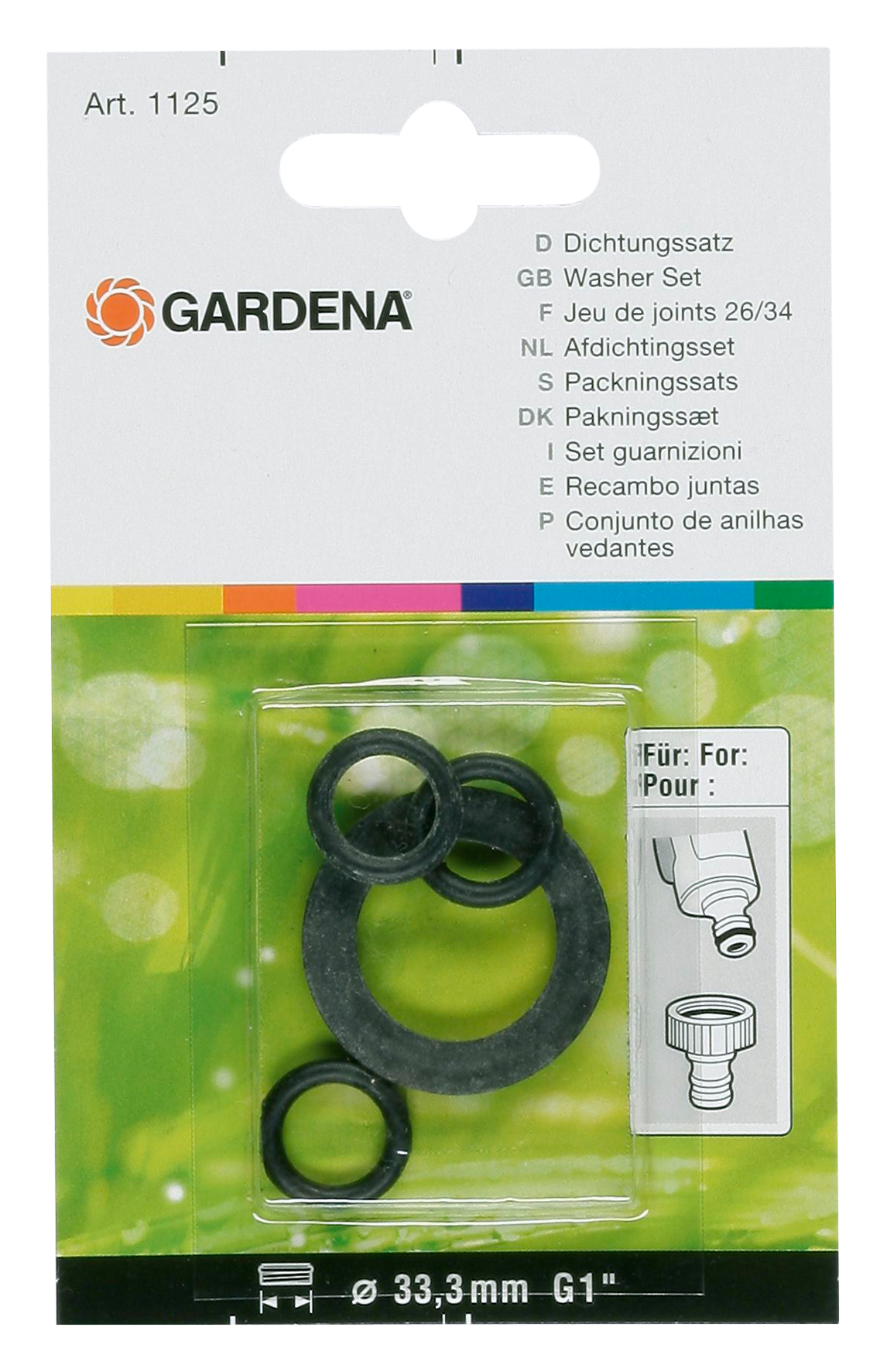 Dichtungsset 33mm 1"