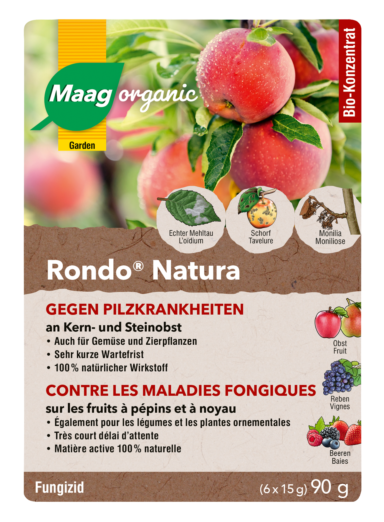 Fungizid Rondo Natura 6x15g