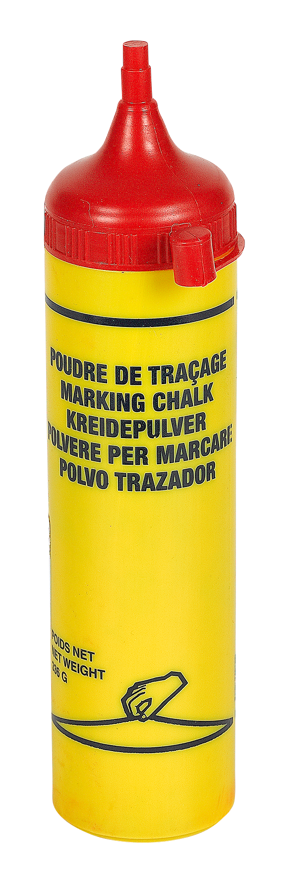 Farbpulver Alpha rot 336 g