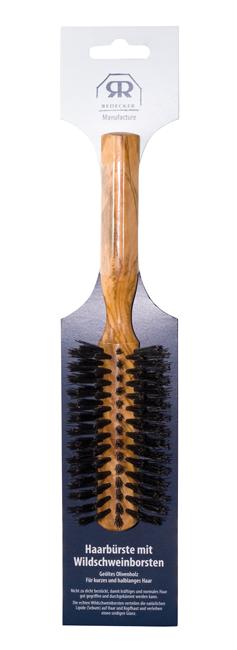 Haarbürste halbrd.sw SB 21.5cm