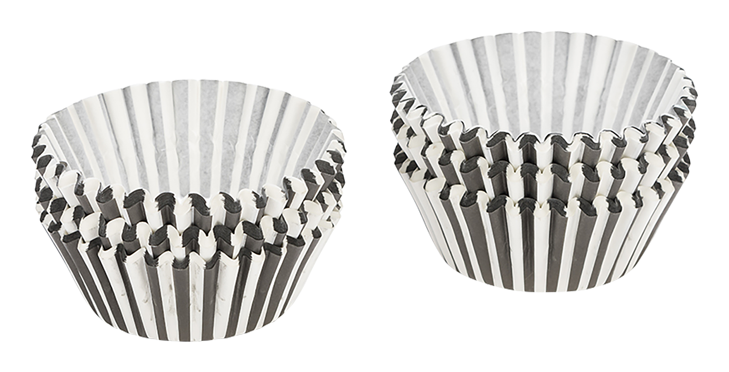 Pap.Förm. gestreift ø 5 cm