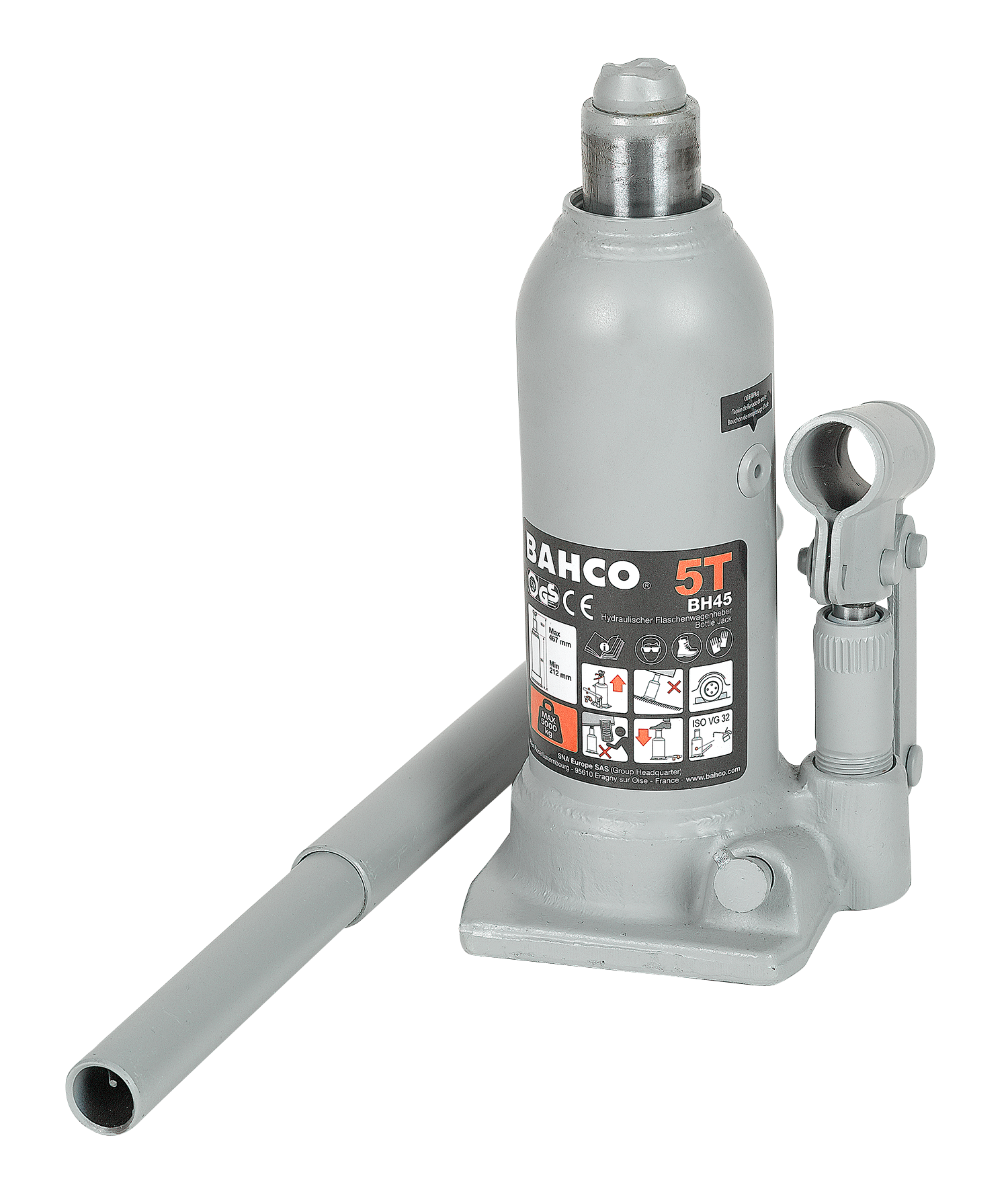 Stockheber hydraulisch 5 t