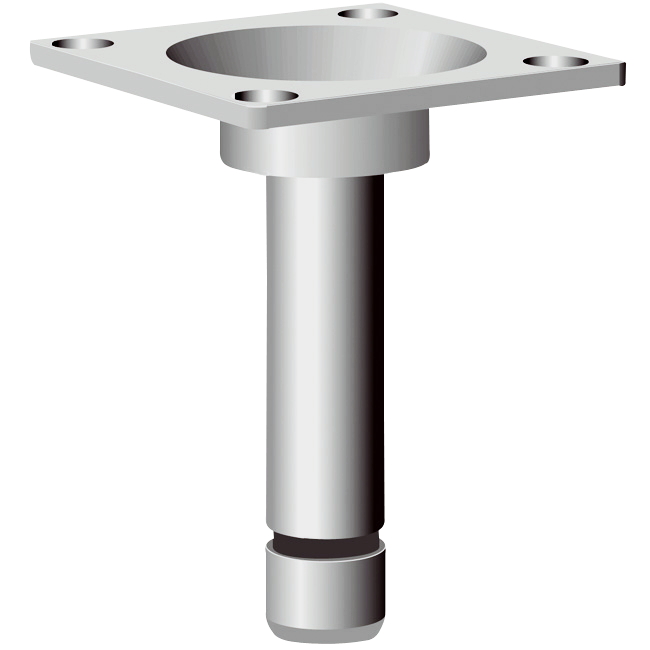 Anschraubplatte 8x38x38mm 4Stk