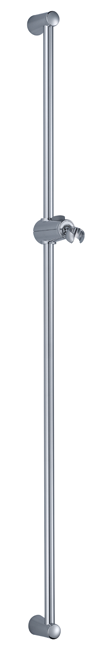 Duschgleistange konisch 105cm