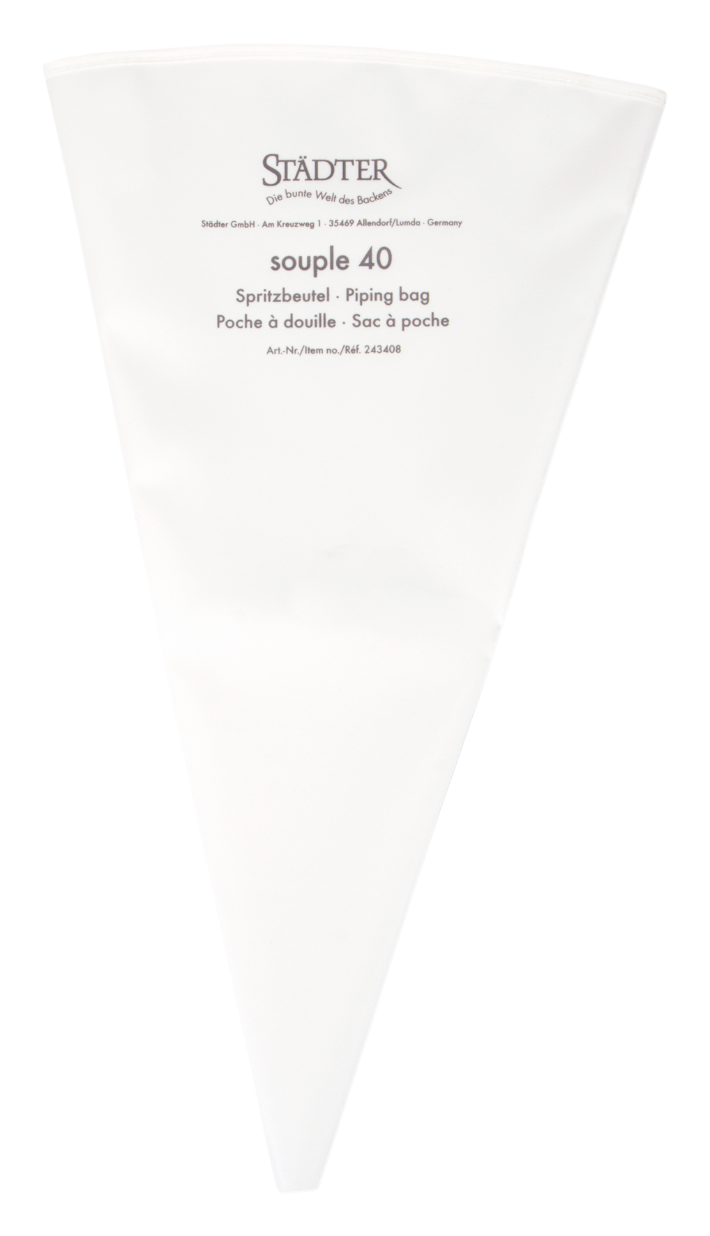 Spritzbeutel Profi 40 cm weiss