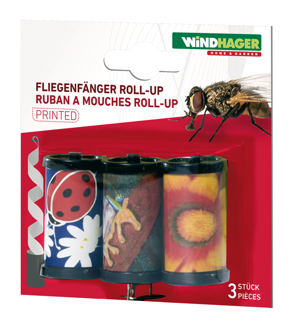 Fliegenfänger Roll-up 3Stk.