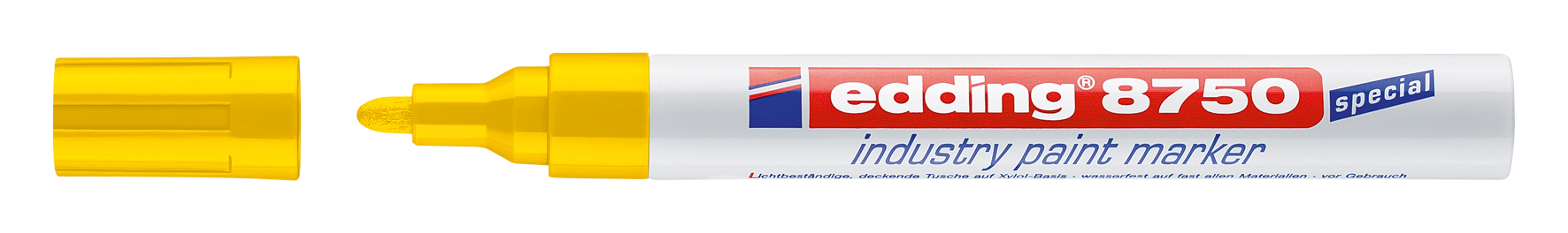 Industrie Lackmarker 8750 gelb