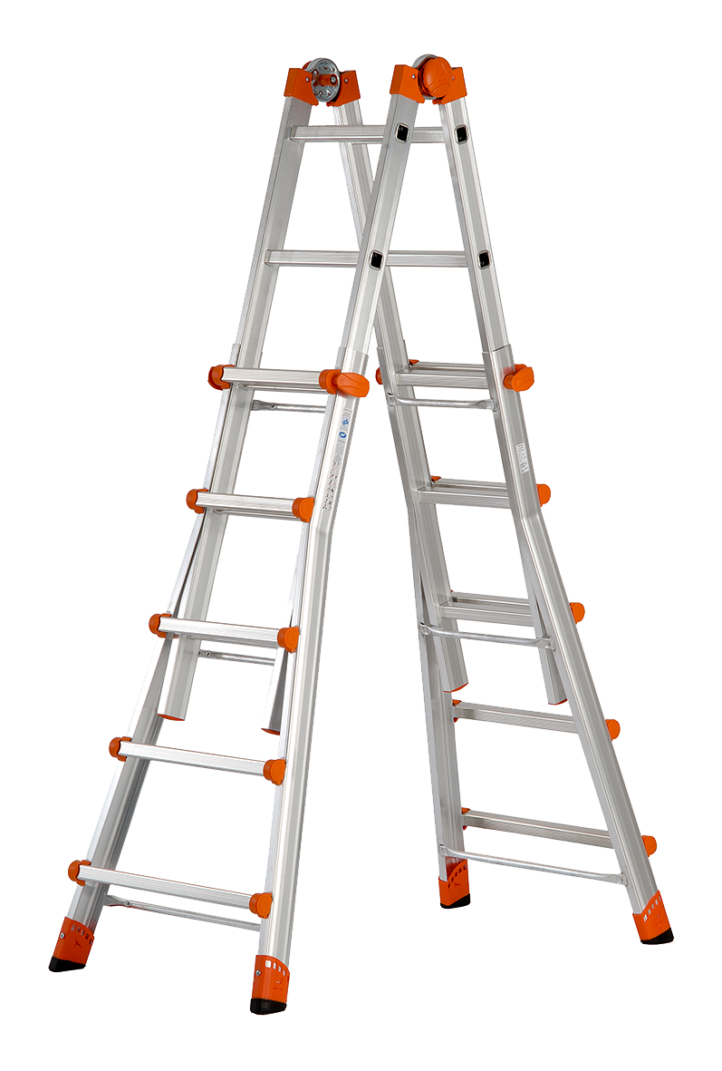 Teleskopleiter 5+5 Stufen