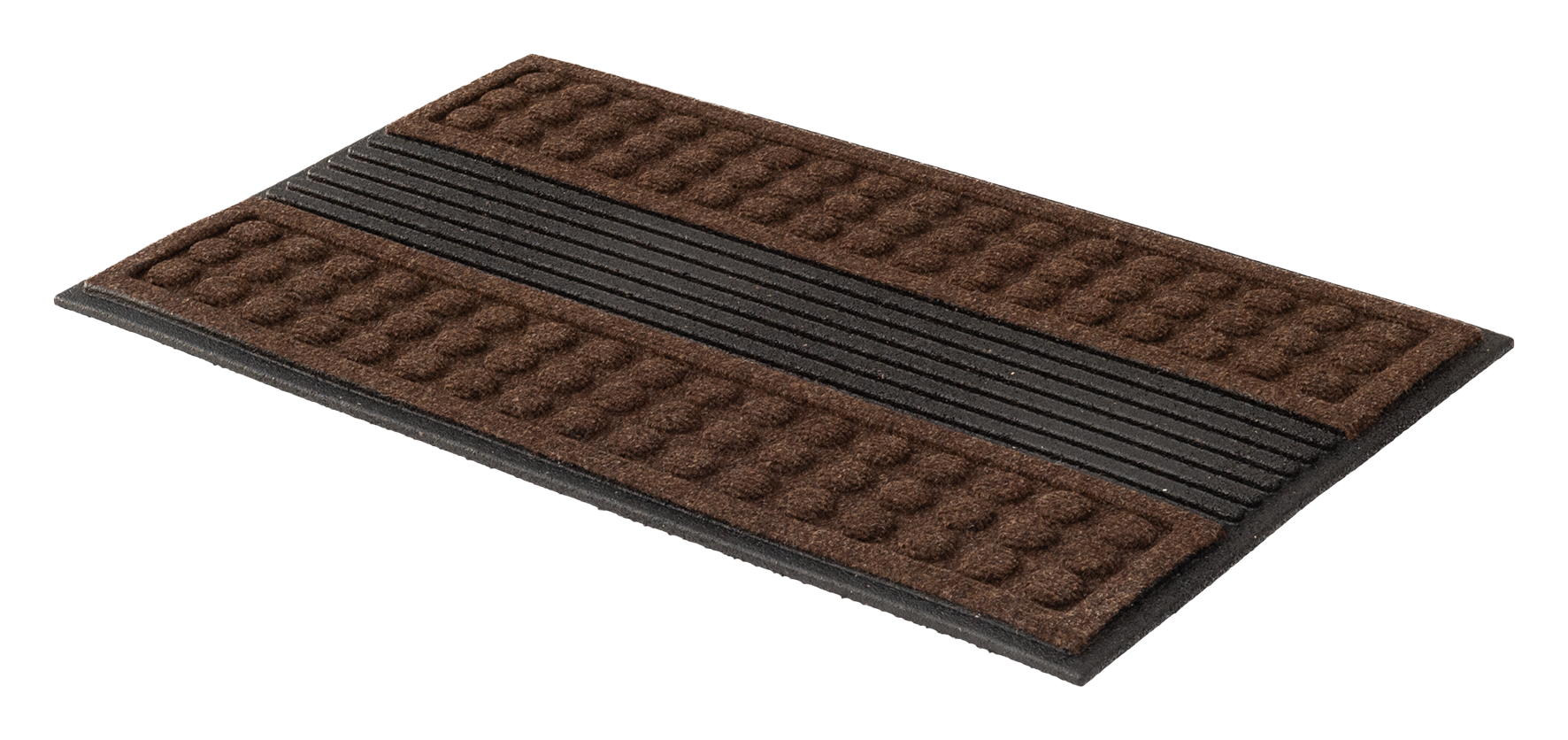 Fussmatte Scrape'n braun 45x75