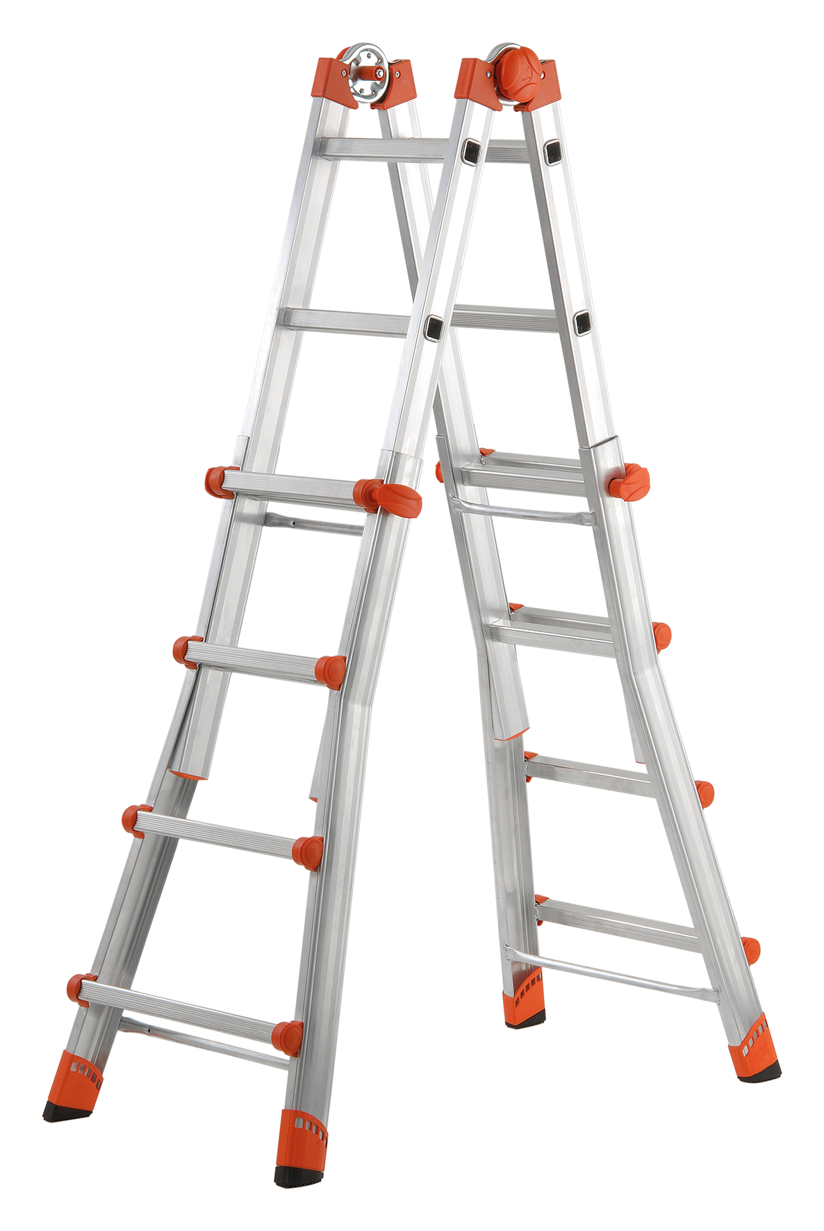 Teleskopleiter 4+4 Stufen