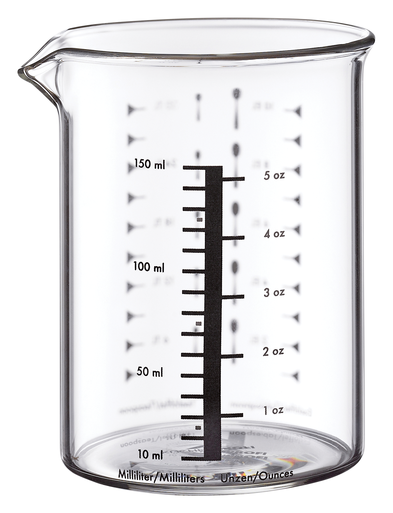 Messbecher Glas 150 ml