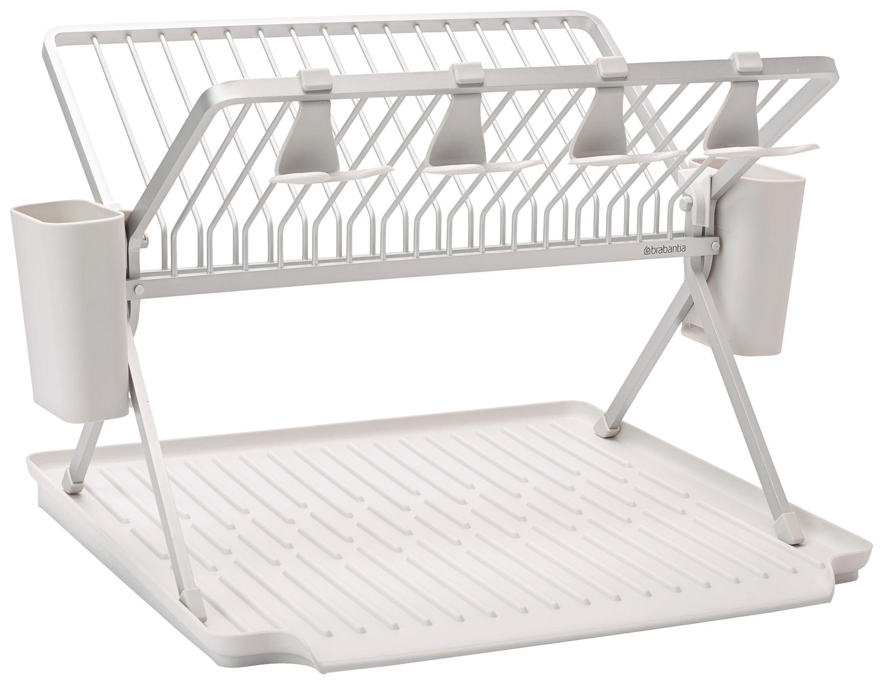 Abtropfst. gr.faltb.light grey