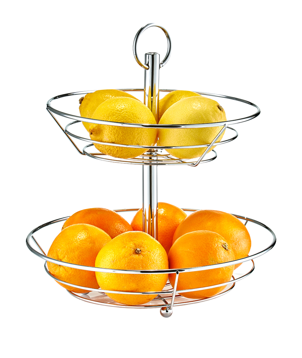 Fruchtetagere verchromt ø26cm