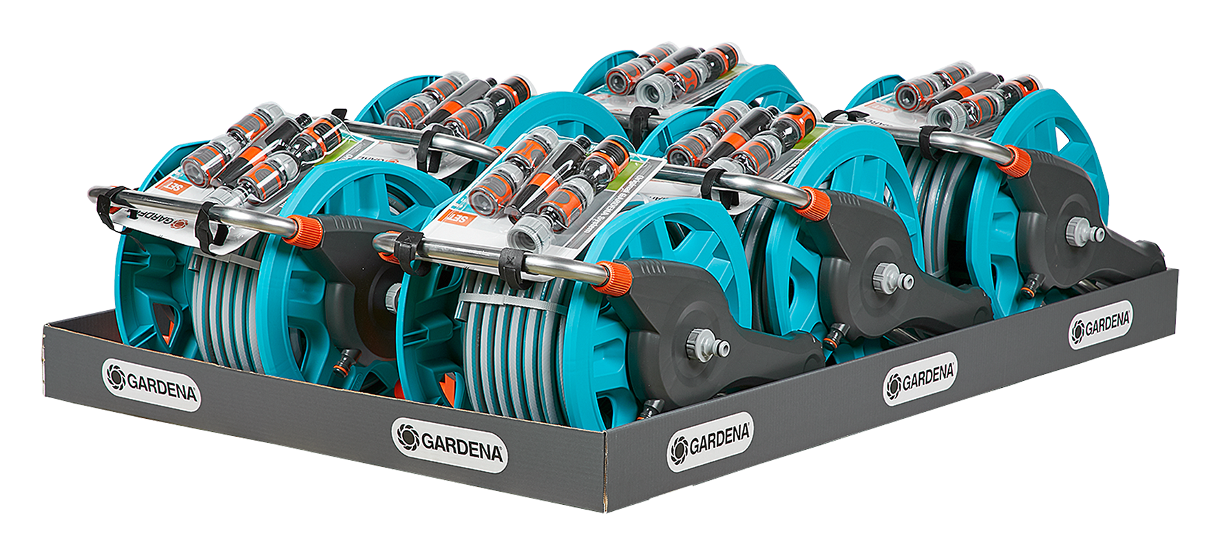 Schlauchträger-Set Display