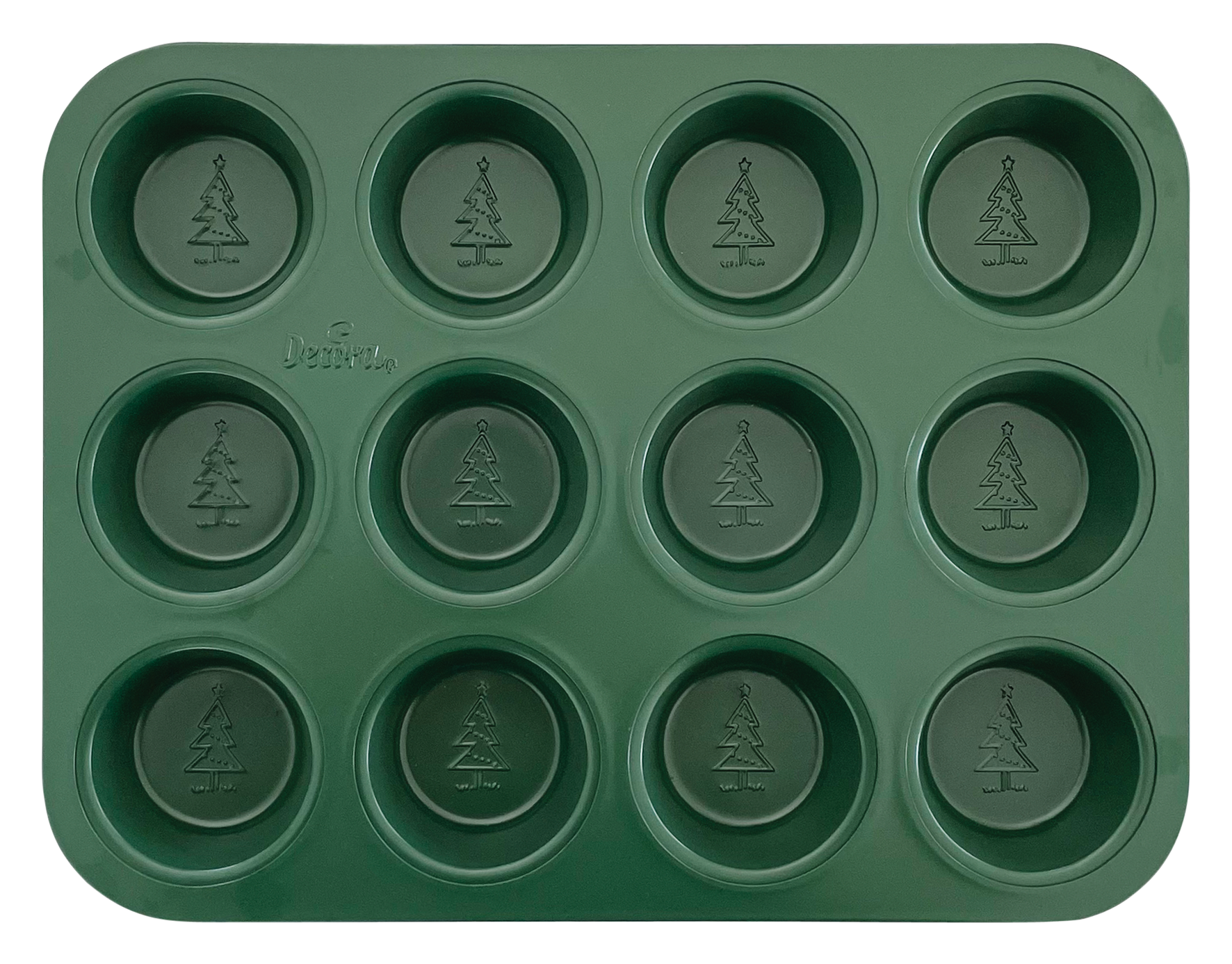 Muffinform Celeb. grün 12er