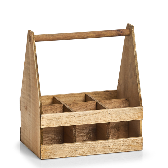 Flaschenträger 6Flaschen Holz