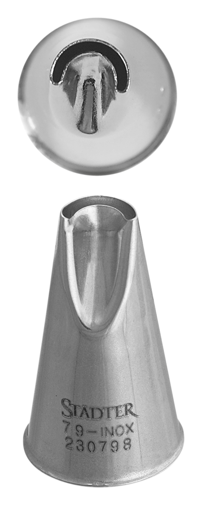 Halbrundtülle 8 mm #79