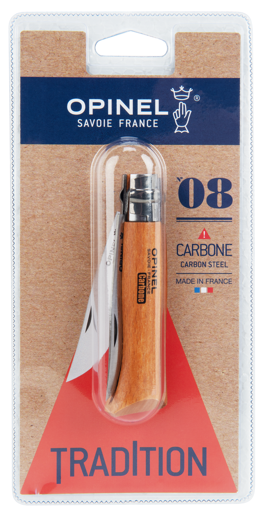 Messer Nr. 8 8.5 cm Carbon SB