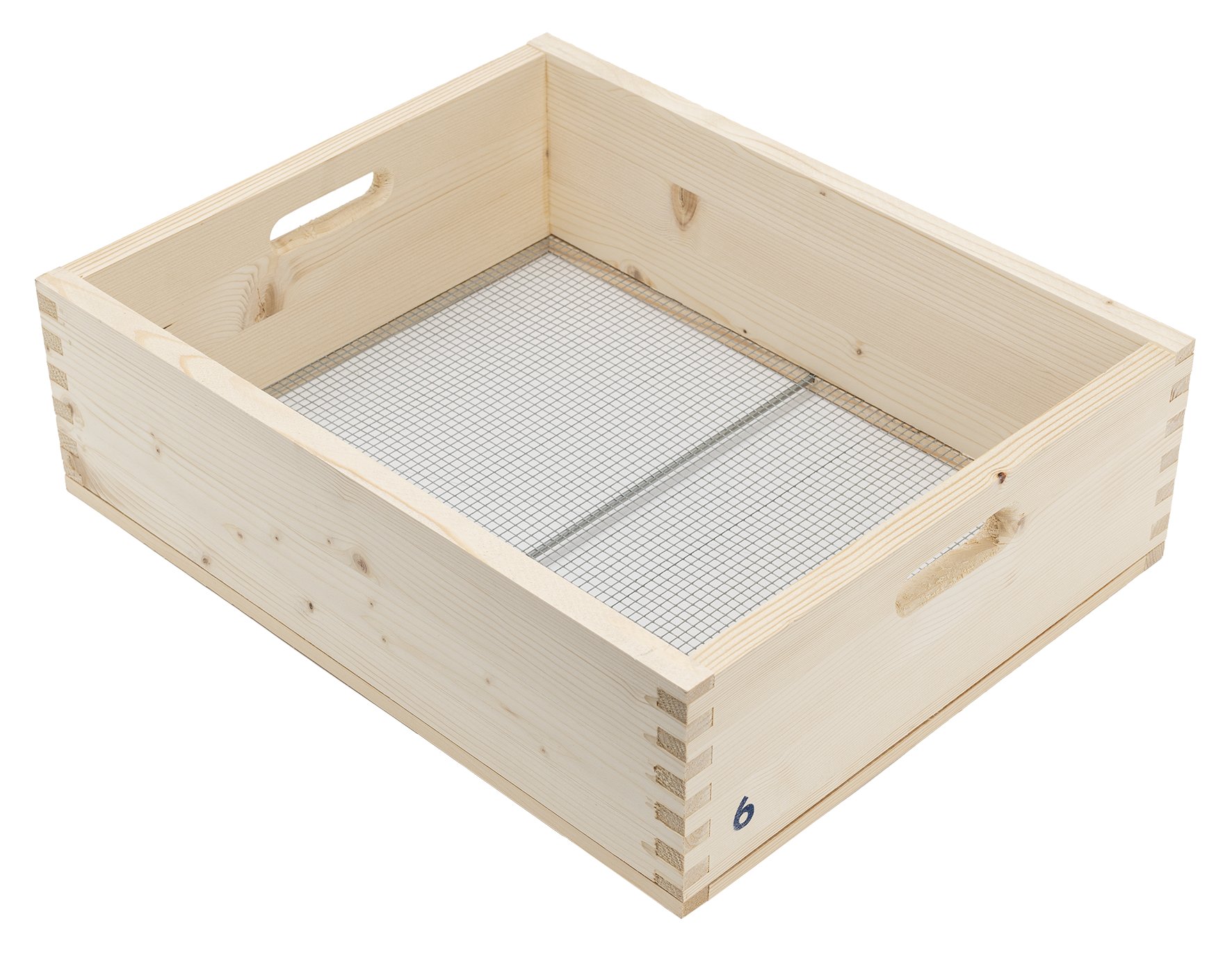 Sandsieb 50x40 cm 6 mm