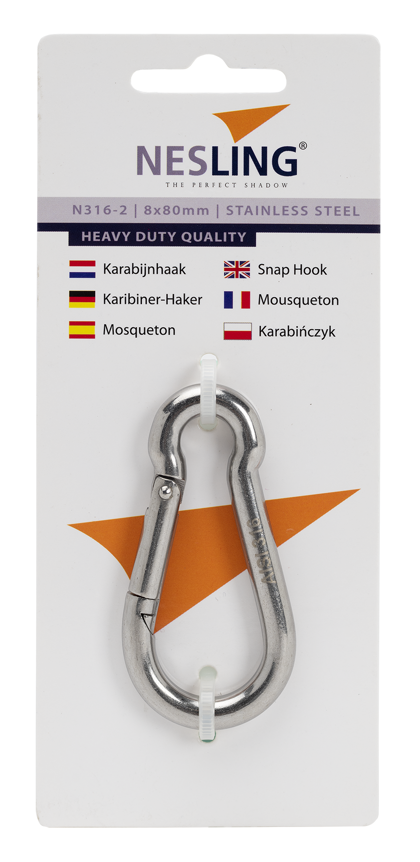 Karabinerhaken 8x80mm