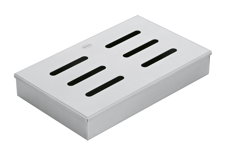 Räucherbox Inox 21.5x13.5cm