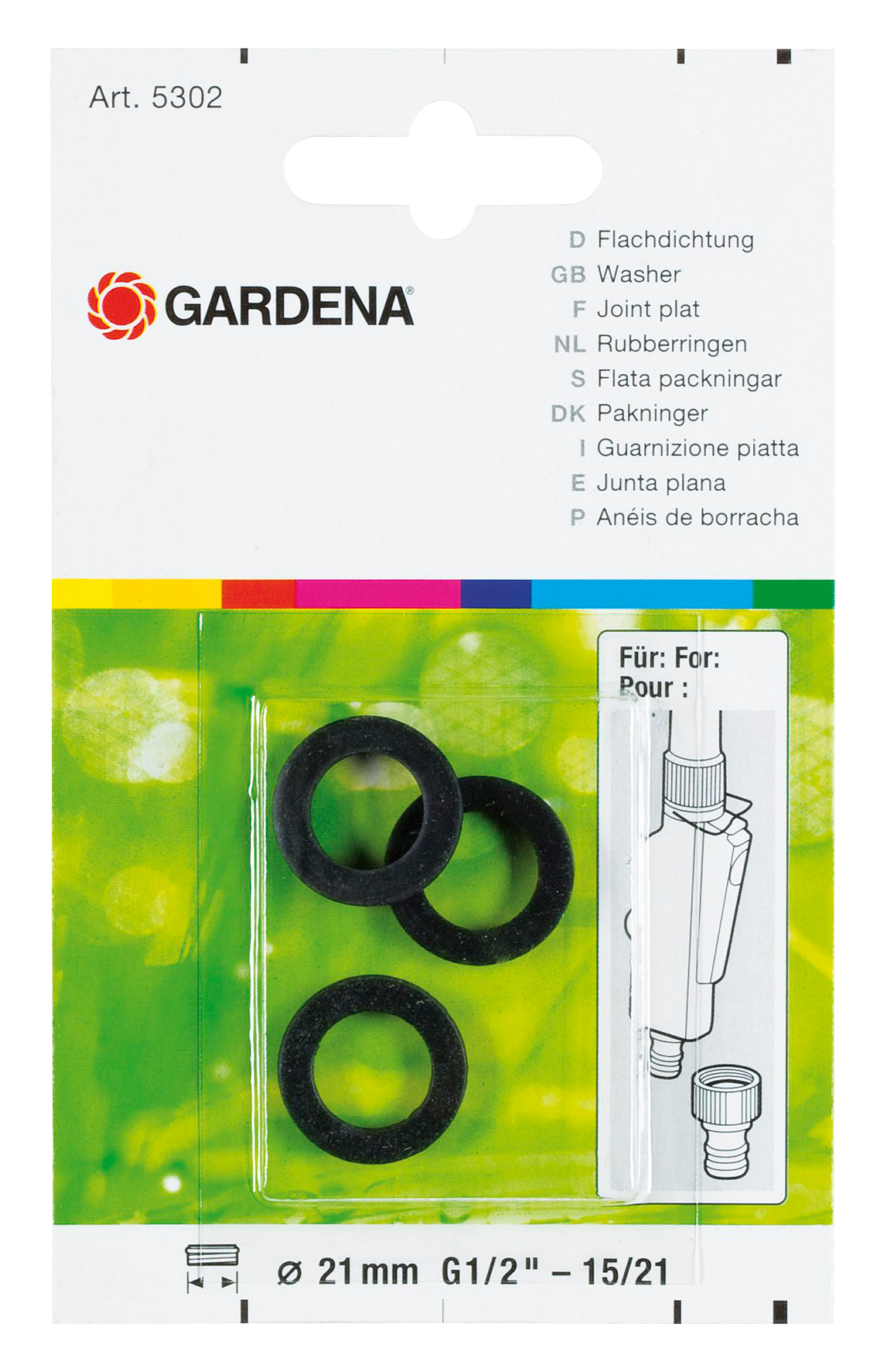 Flachdichtung G 1/2"