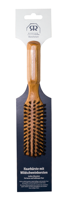 Haarb. schwarz hart SB 17.5cm