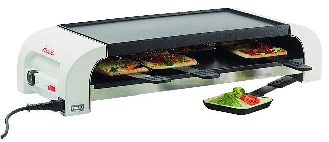 Pizzagrill for 8 weiss