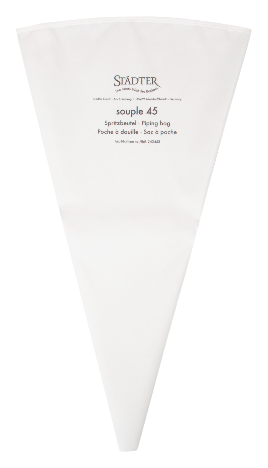 Spritzbeutel Profi 45 cm weiss