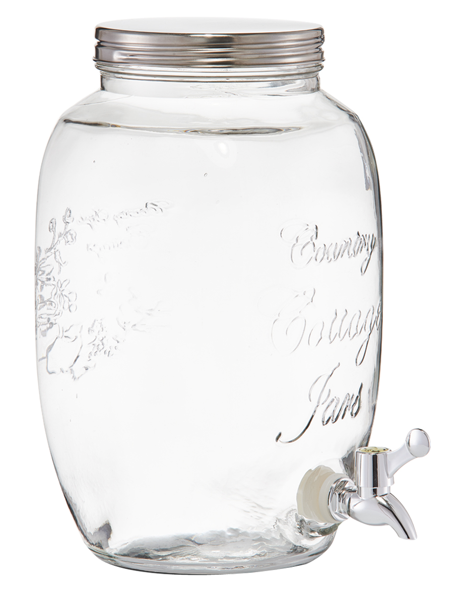 Getränkespender Glas 5l