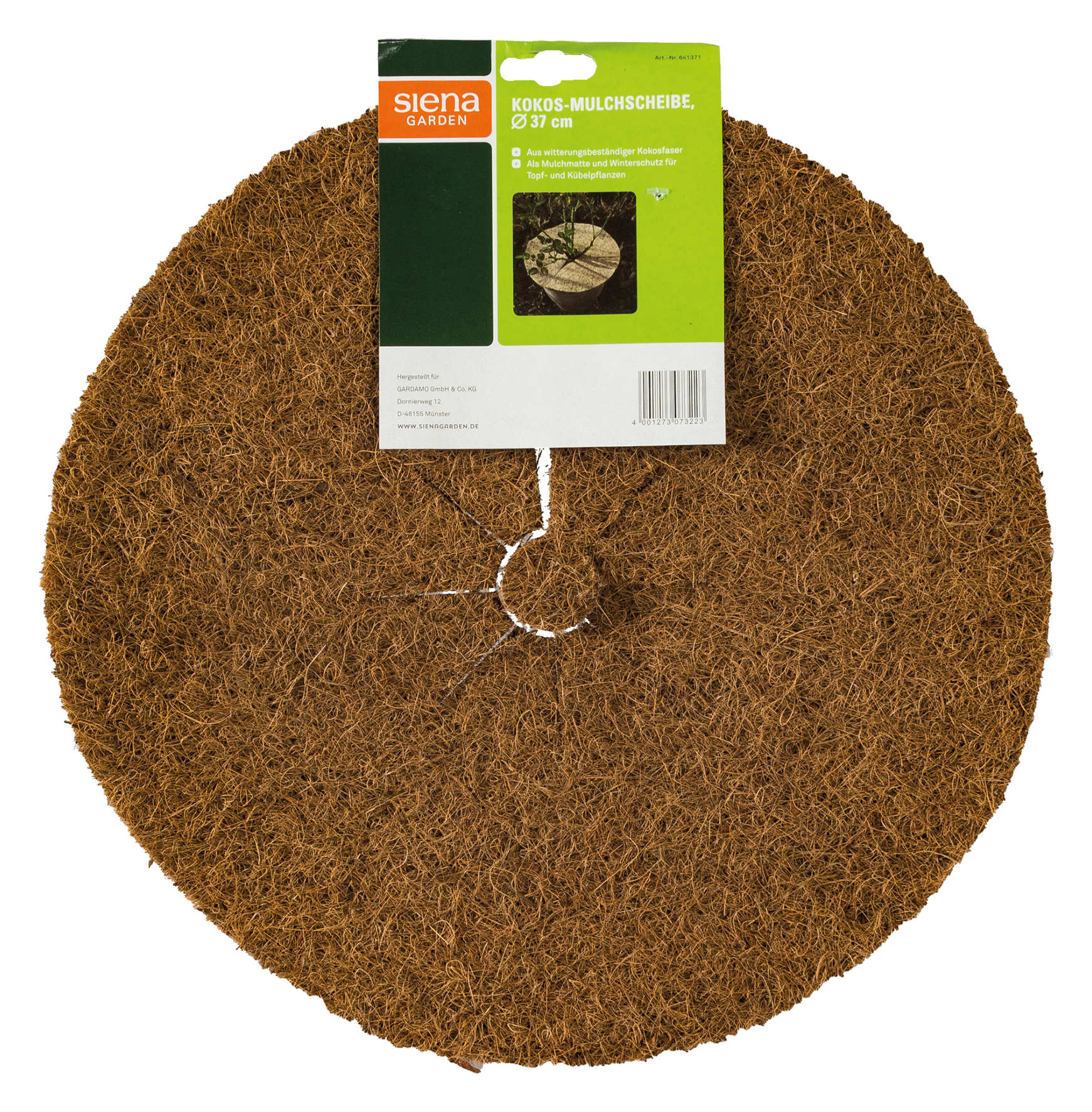 Kokosmulchscheibe ø 37 cm