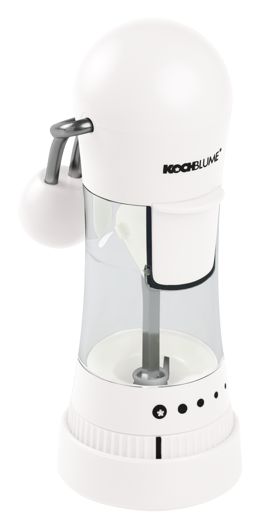 Gewürzmühle m.Fuss 6x8.5 weiss