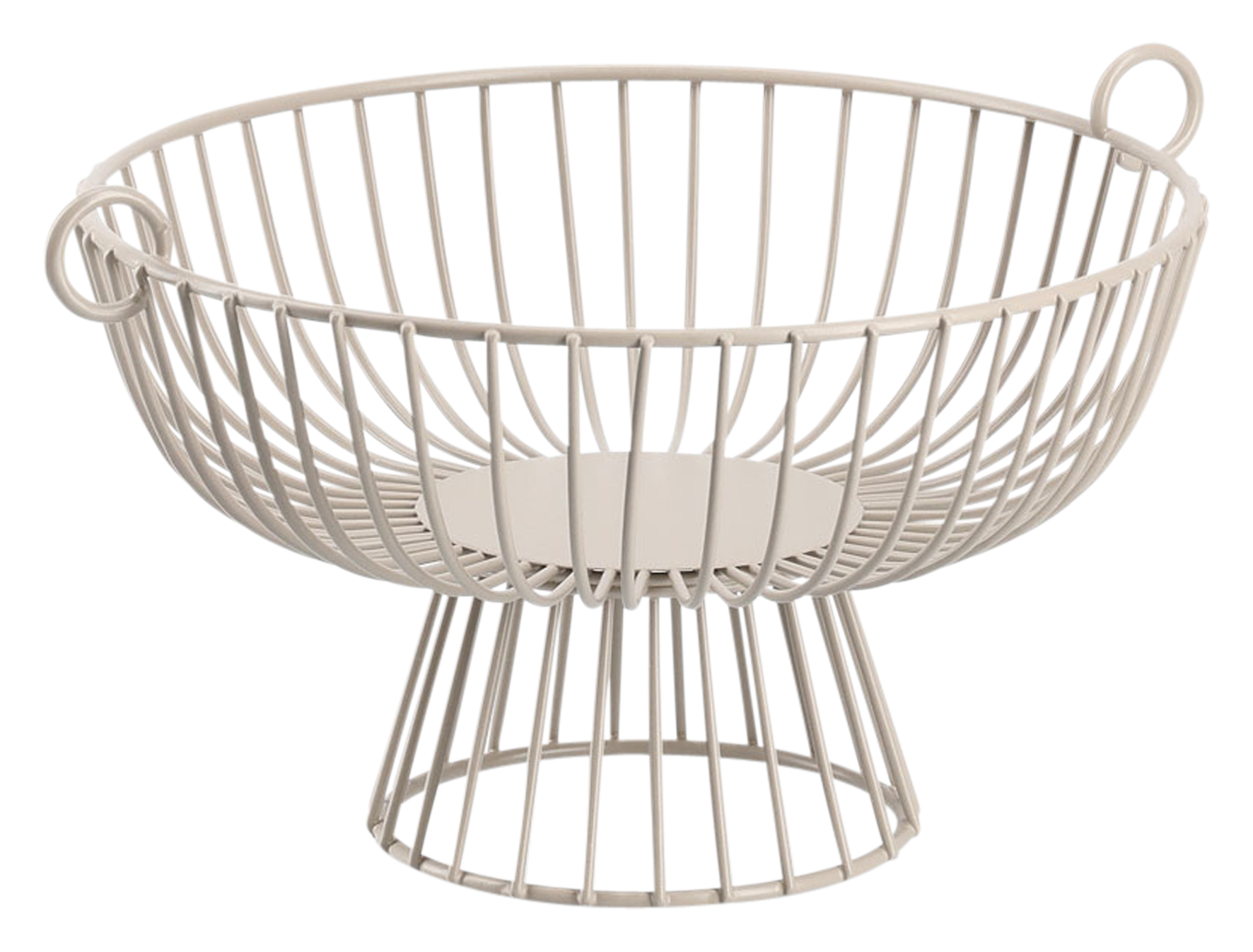 Fruchtkorb beige 35x30x20cm