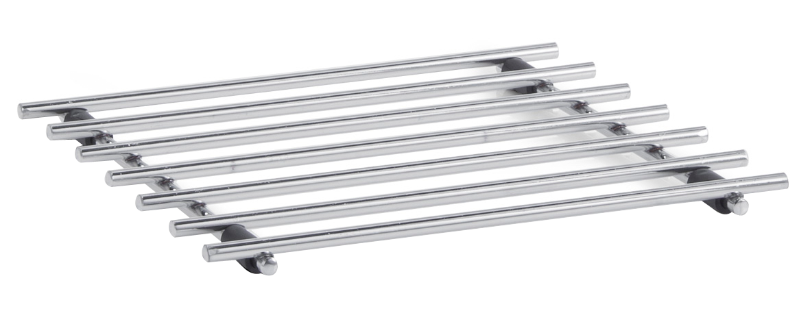 Topfuntersatz verchromt25x25cm