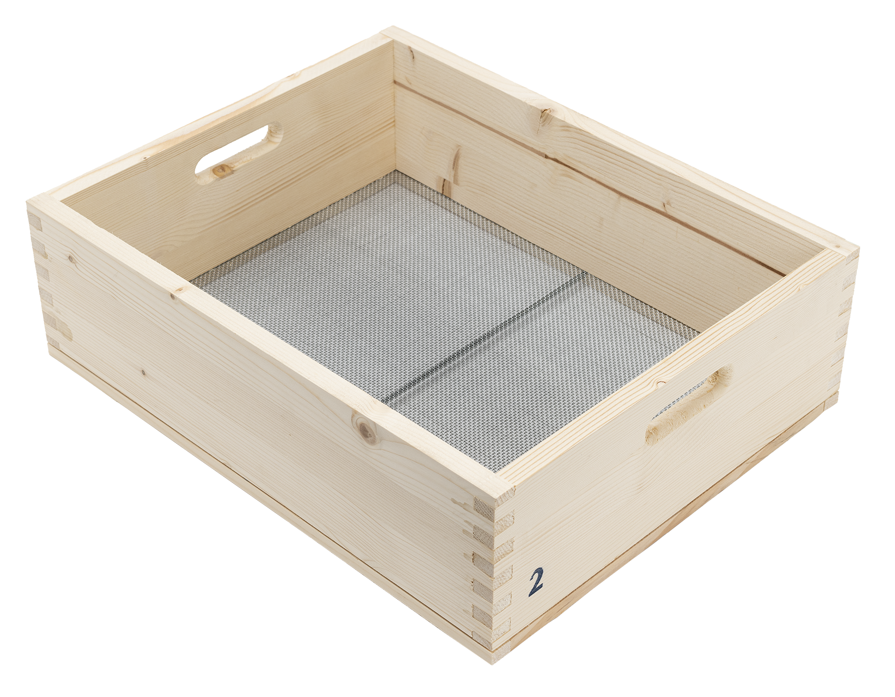 Sandsieb 50x40 cm 2 mm