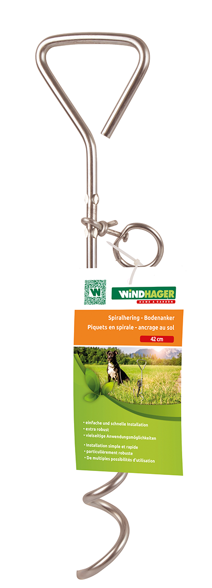 Spiralhering 41cm verzinkt