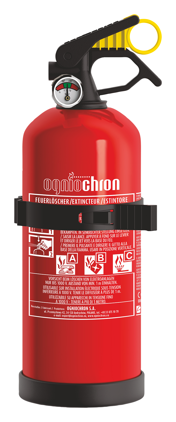 Pulver-Feuerlöscher 1 kg