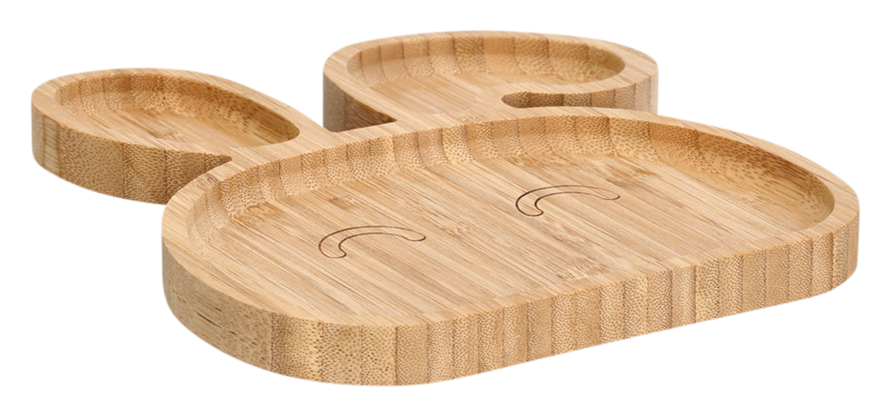 Snackteller Hase Bambus