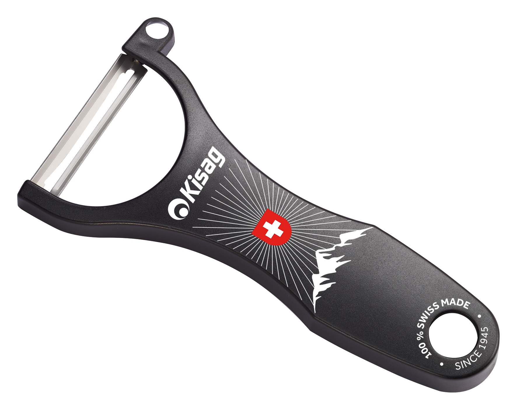 Sparschäler Berge schwarz