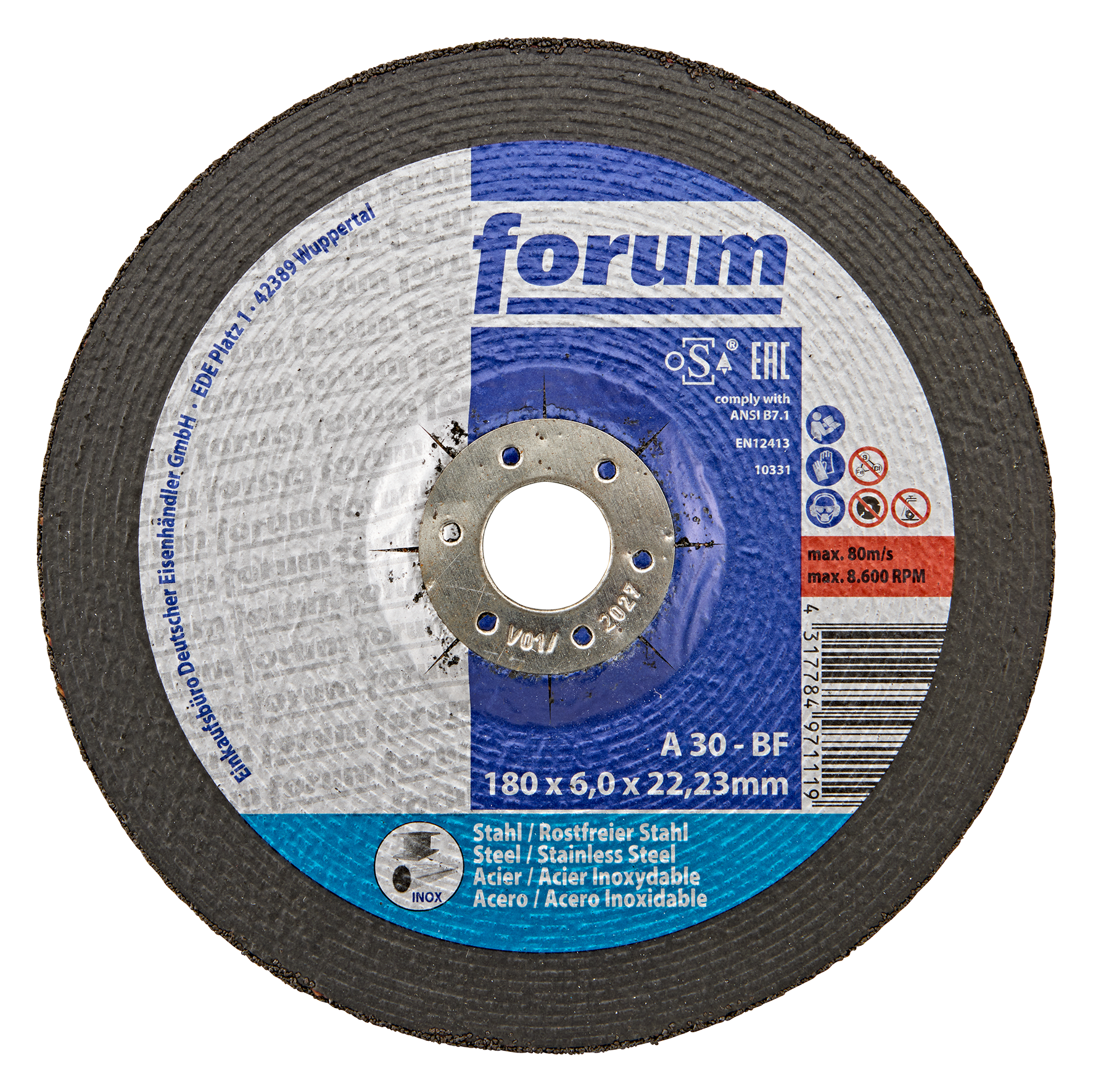 Schrupps. Inox 180x6 T42