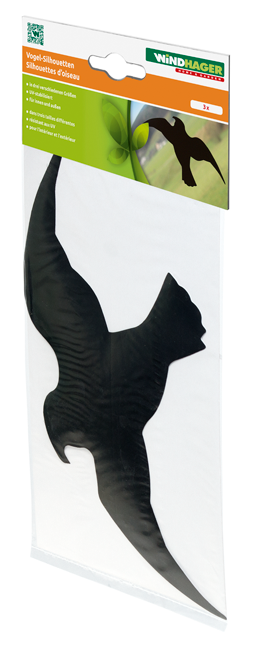 Vogel-Silhouetten 3Stk.